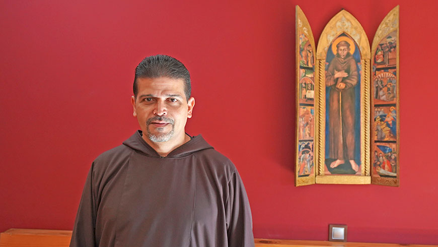 Fray José Ángel Torres. Vicario General de la Orden de los frailes menores capuchinos